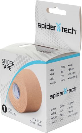 spidertech Тейп SpiderTech, 5 см х 5 м