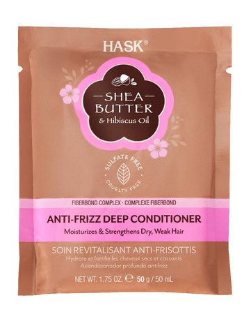 Hask Shea Butter & Hibiscus Oil Anti-Frizz Deep Conditioner