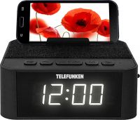 Часы с радио Telefunken TF-1700UB Black