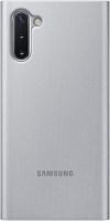 Чехол Samsung Clear View Cover для Note 10 Silver (EF-ZN970CSEGRU)