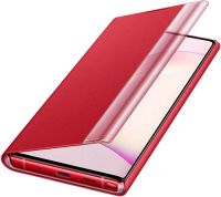 Чехол Samsung Clear View Cover для Note 10 Red (EF-ZN970CREGRU)