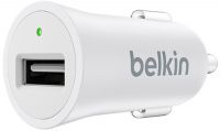 Автомобильное зарядное устройство Belkin Mixit Metallic Car Charger 1xUSB 2,4А White (F8M730btWHT)