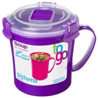 Кружка суповая Sistema To-Go Soup Mug 656 мл Violet (21107)