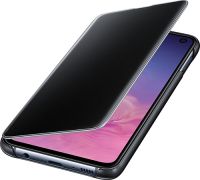 Чехол Samsung Clear View Cover для Galaxy S10E Black (EF-ZG970CBEGRU)