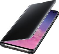 Чехол Samsung Clear View Cover для Galaxy S10 Black (EF-ZG973CBEGRU)