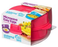 Омлетница-яйцеварка Sistema Microwave 271 мл Pink (21117)