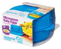 Омлетница-яйцеварка Sistema Microwave 271 мл Blue (21117)