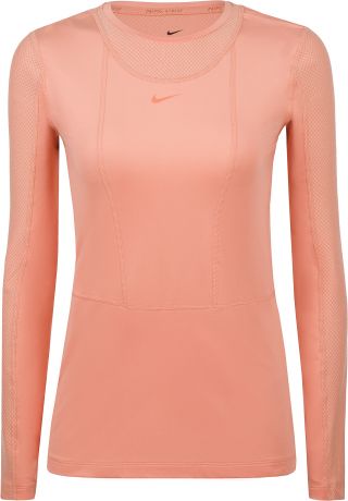 Nike Лонгслив женский Nike Pro Warm Hollywood, размер 46-48