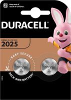 Батарейки Duracell литьевые CR2025-2BL 2шт