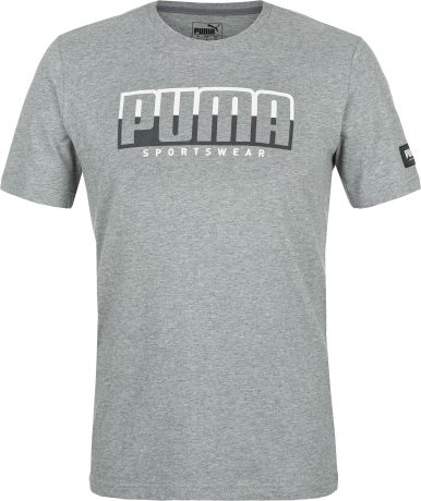 Puma Футболка мужская Puma Athletics Tee Big Logo, размер 44-46