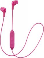 Беспроводные наушники с микрофоном JVC Gumy Wireless Pink (HA-FX9BT-P)