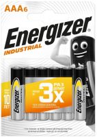 Батарейки Energizer Industrial AAA-LR03, 6 шт.