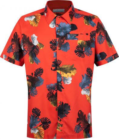 Columbia Рубашка с коротким рукавом мужская Columbia Outdoor Elements, размер 46