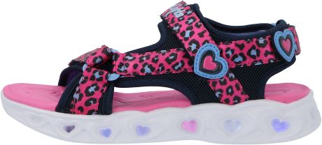 Skechers Сандалии для девочек Heart Lights, размер 30