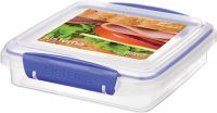 Контейнер для сэндвичей Sistema Klip It Sandwich Box, 450 мл Blue (1645)
