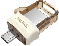 USB-флешка SanDisk Ultra Android 32GB DD OTG m3.0/USB 3.0 White/Gold (SDDD3-032G-G46GW)