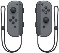 Набор контроллеров Nintendo Switch Joy-Con, 2 шт, серый