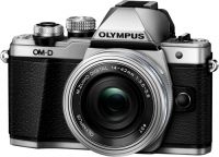 Системный фотоаппарат Olympus OM-D E-M10 Mark II Kit Silver (V207052SE000)
