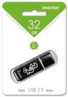 USB флешка Smartbuy Glossy Series 32GB, Black (SB32GBGS-K)