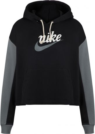 Nike Худи женская Nike Sportswear Varsity, Plus Size, размер 52-54