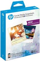 Фотобумага HP Social Media Snapshots, 25 листов, 10 x 13 см (W2G60A)