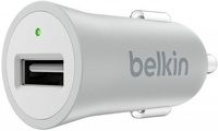 Автомобильное зарядное устройство Belkin Mixit Metallic Car Charger 2,4A Silver (F8M730BTSLV)