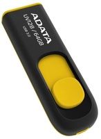 USB-флешка ADATA DashDrive UV128 64Gb Black/Yellow (AUV128-64G-RBY)