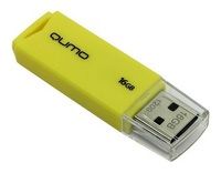USB-флешка Qumo Tropic 16Gb Yellow (QM16GUD-TRP-YELLOW)