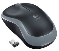 Компьютерная мышь Logitech Wireless Mouse M185 Grey-Black (910-002238)