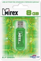 USB-флешка Mirex 8GB Elf Green (13600-FMUGRE08)