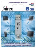 USB-флешка Mirex Smart 8GB Silver (13600-DCFSSM08)
