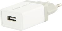 Сетевое зарядное устройство Red Line Fast Charger Lux 1 USB, 1A White (УТ000010356)