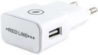 Сетевое зарядное устройство Red Line 1 USB, 1A + MicroUSB White (УТ000013625)