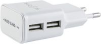 Сетевое зарядное устройство Red Line 2 USB, 2.1A White (УТ000009405)