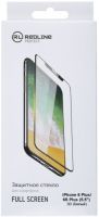 Защитное стекло с рамкой 3D Red Line для iPhone 6 Plus/6S Plus White (УТ000008248)