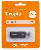 USB-флешка Qumo Tropic 16Gb Black (18481)