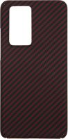 Чехол Barn&Hollis Carbon для Huawei P40 Pro Matte Red (УТ000020871)