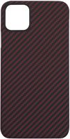 Чехол Barn&Hollis Carbon для iPhone 11 Pro Max Matte Red (УТ000020734)