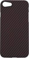 Чехол Barn&Hollis Carbon для iPhone SE(2020) Matte Red (УТ000020737)