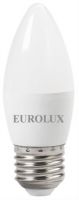Светодиодная лампа Eurolux LL-E-C37-6W-230-2,7K-E27