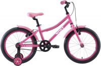 Велосипед детский Stark Foxy 18 Girl 2020, розовый/белый (H000016491)