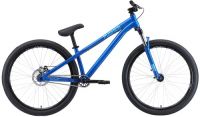 Городской велосипед Stark Pusher-1 Single Speed L/2020, голубой/синий (H000014805)