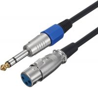 Товары для блогеров Atcom кабель Jack 6.3 mm - XLR (AT8003)