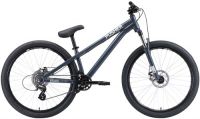 Городской велосипед Stark Pusher-1 S/2020, серый/серебристый (H000014185)