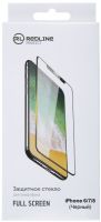 Защитное стекло Red Line для iPhone 6/7/8 Black (УТ000017818)