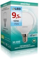 Светодиодная лампа Smartbuy P45-9,5W/3000/E14 (SBL-P45-9_5-30K-E14)