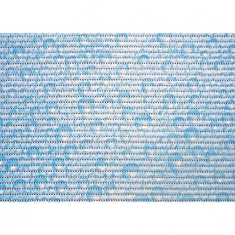Коврик для ванной Вилина Стандарт Капли голубой фон V7, 1500х80 см