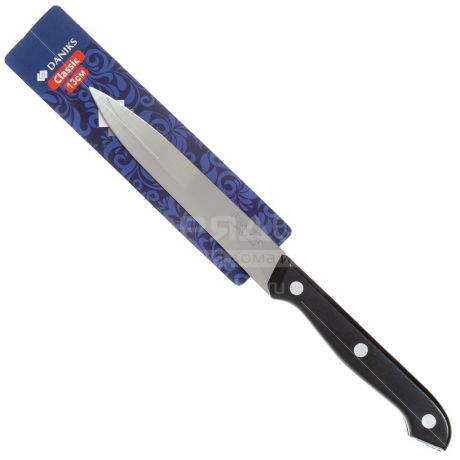 Нож кухонный стальной Daniks Классик YW-A111-TY универсальный, 13 см