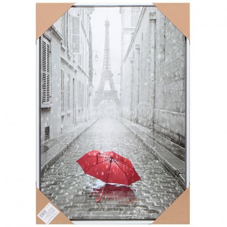 Картина, 40х60 см, Эйфелева башня красный зонт Y6-2387 I.K