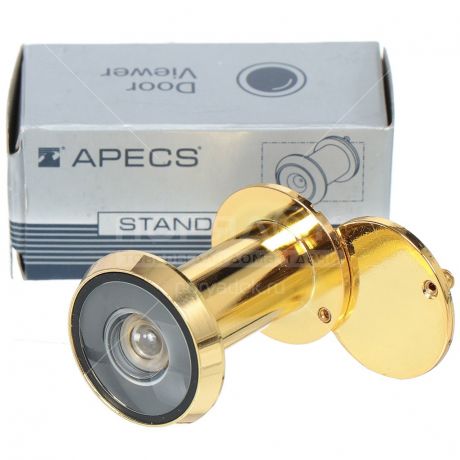 Глазок дверной Apecs 6016/35-60-G золото